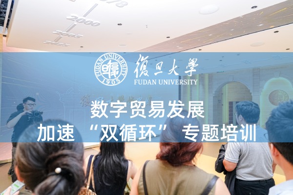 数字贸易发展加速 “双循环” 专题培训