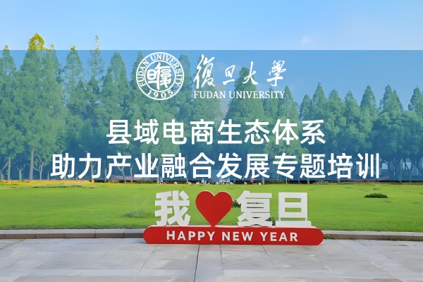 县域电商生态体系助力产业融合发展专题培训