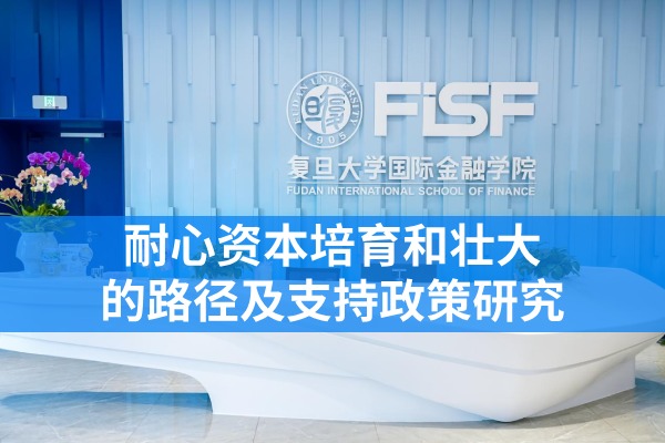 耐心资本培育和壮大的路径及支持政策研究
